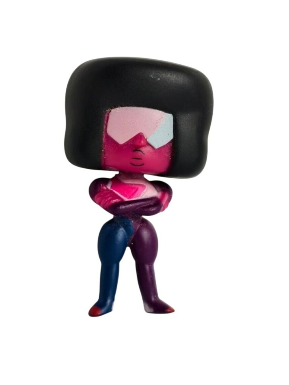 Garnet Steven Universe Collectible Mini Figure Toy Vibrant Pink Purple Loose
